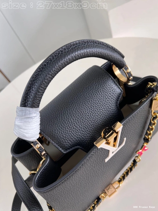 AAA Pruses Bags BB-27*18*9CM VUITTON CAPUCINES LOUIS 0713